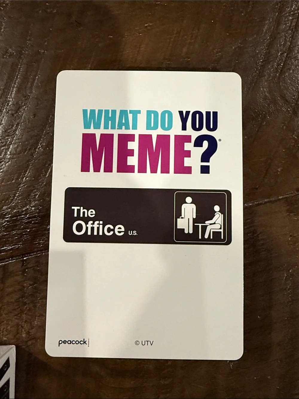 What Do You Meme? The Office Edition - Purple